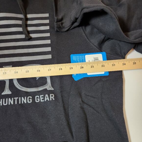 Columbia PHG Hoodie – Men’s Large, Black Pullover, Cotton Blend, Hunting, NWT - Picture 6 of 8